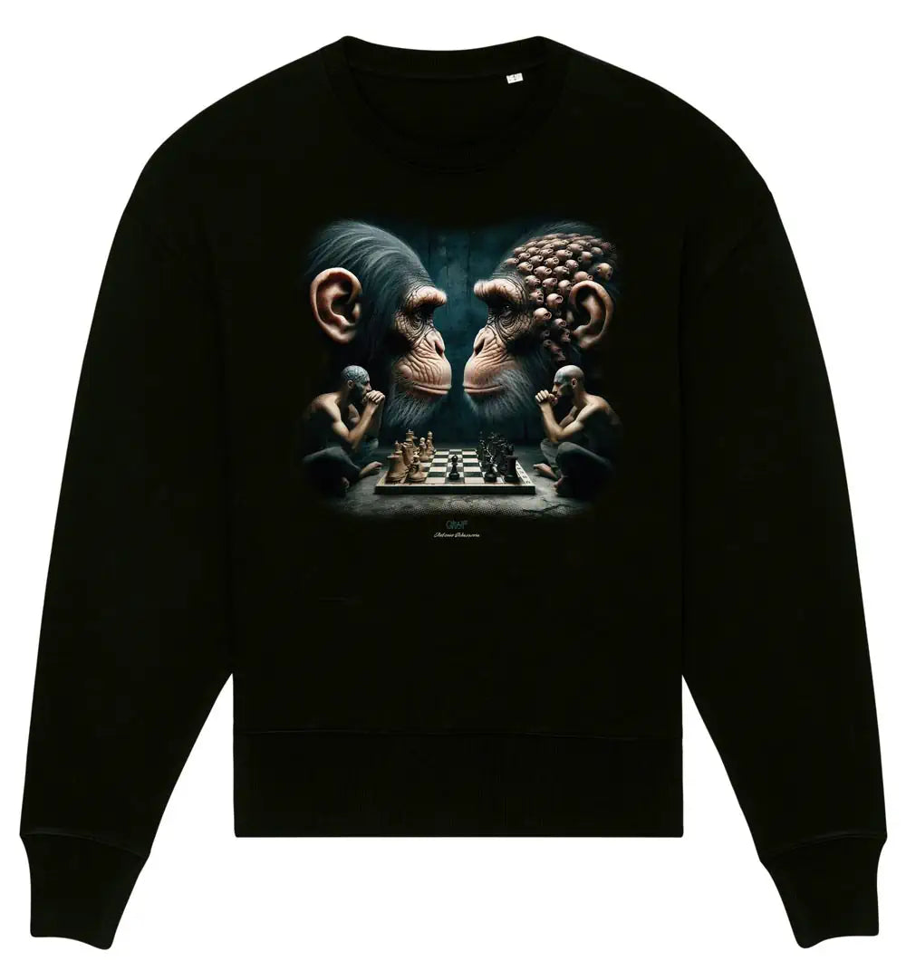 Monkey Game // Organic Oversize Sweatshirt