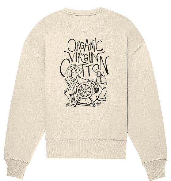 CottonQueen // Organic Oversize Sweatshirt - GRAJF