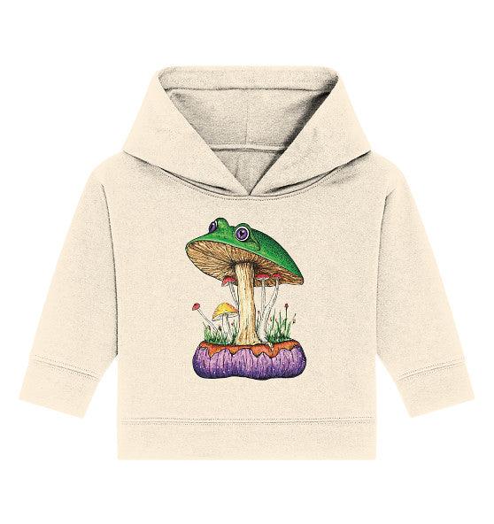 Mushrooms World // Baby Organic Hoodie - GRAJF