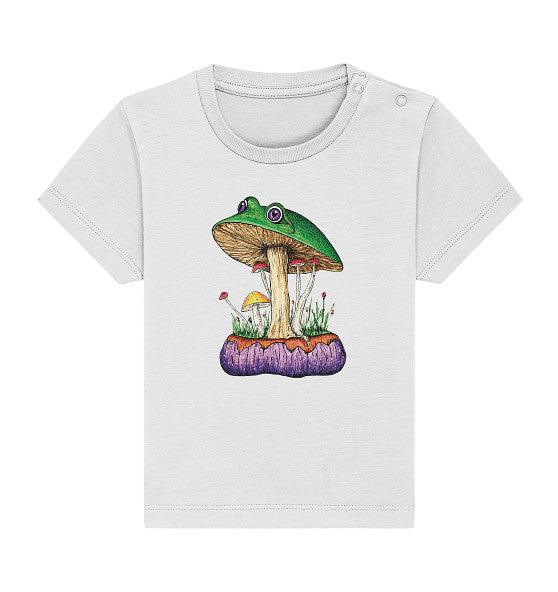 Mushrooms World // Baby Organic Shirt - GRAJF