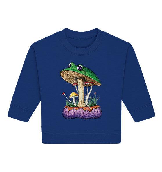 Mushrooms World // Baby Organic Sweatshirt - GRAJF