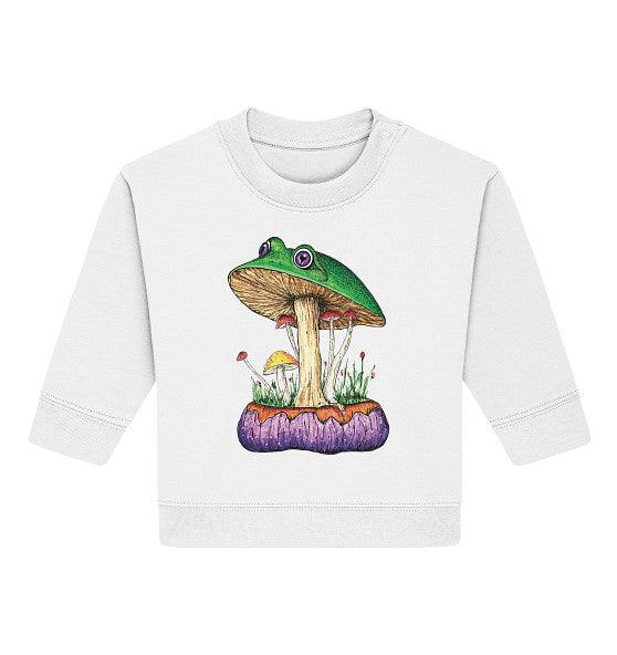 Mushrooms World // Baby Organic Sweatshirt - GRAJF