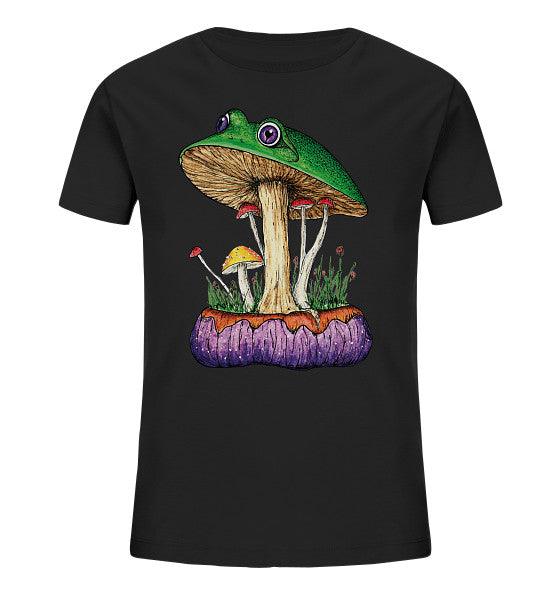 Mushrooms World // Kids Organic Shirt - GRAJF