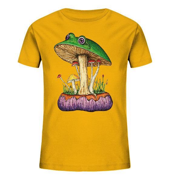 Mushrooms World // Kids Organic Shirt - GRAJF