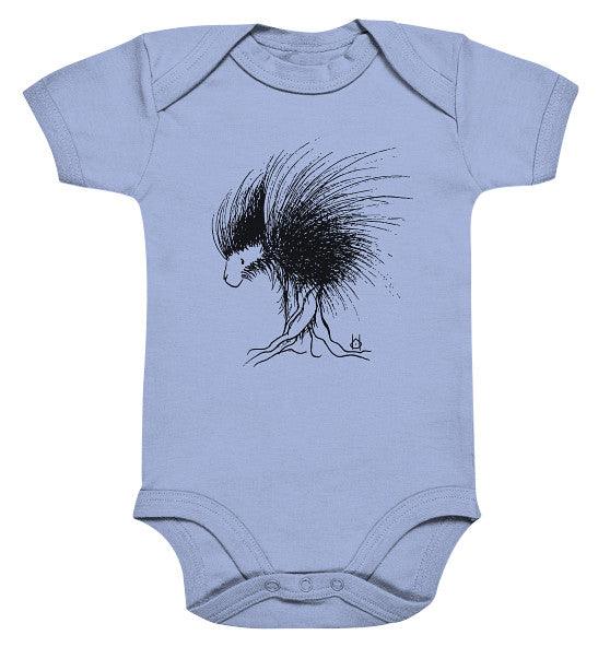 Porcupine // Baby Organic Bodysuite - GRAJF