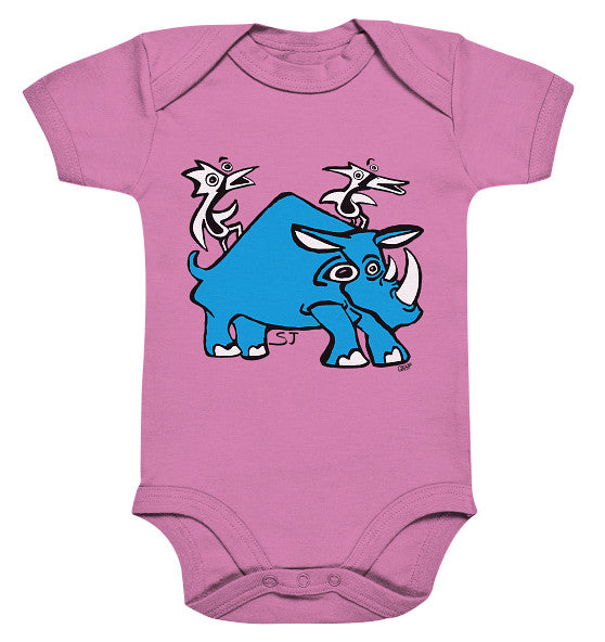 Rhino // Baby Organic Bodysuite