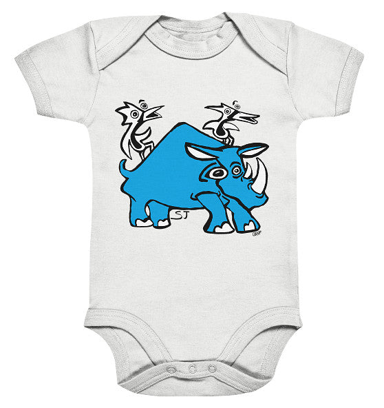 Rhino // Baby Organic Bodysuite
