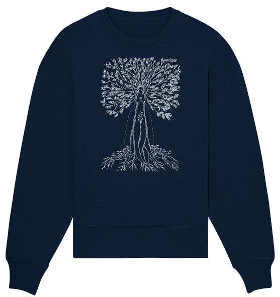 Tree of Life // Organic Oversize Sweatshirt - GRAJF