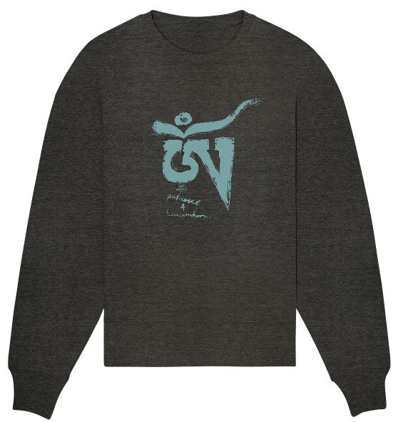 Tibetian Om // Organic Oversize Sweatshirt