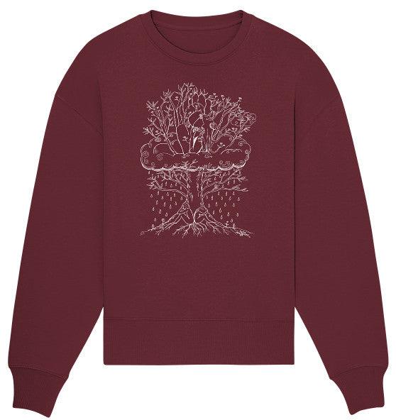 Love // Organic Oversize Sweatshirt - GRAJF