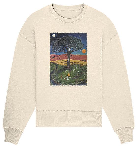 Dance Macabre // Organic Oversize Sweatshirt - GRAJF