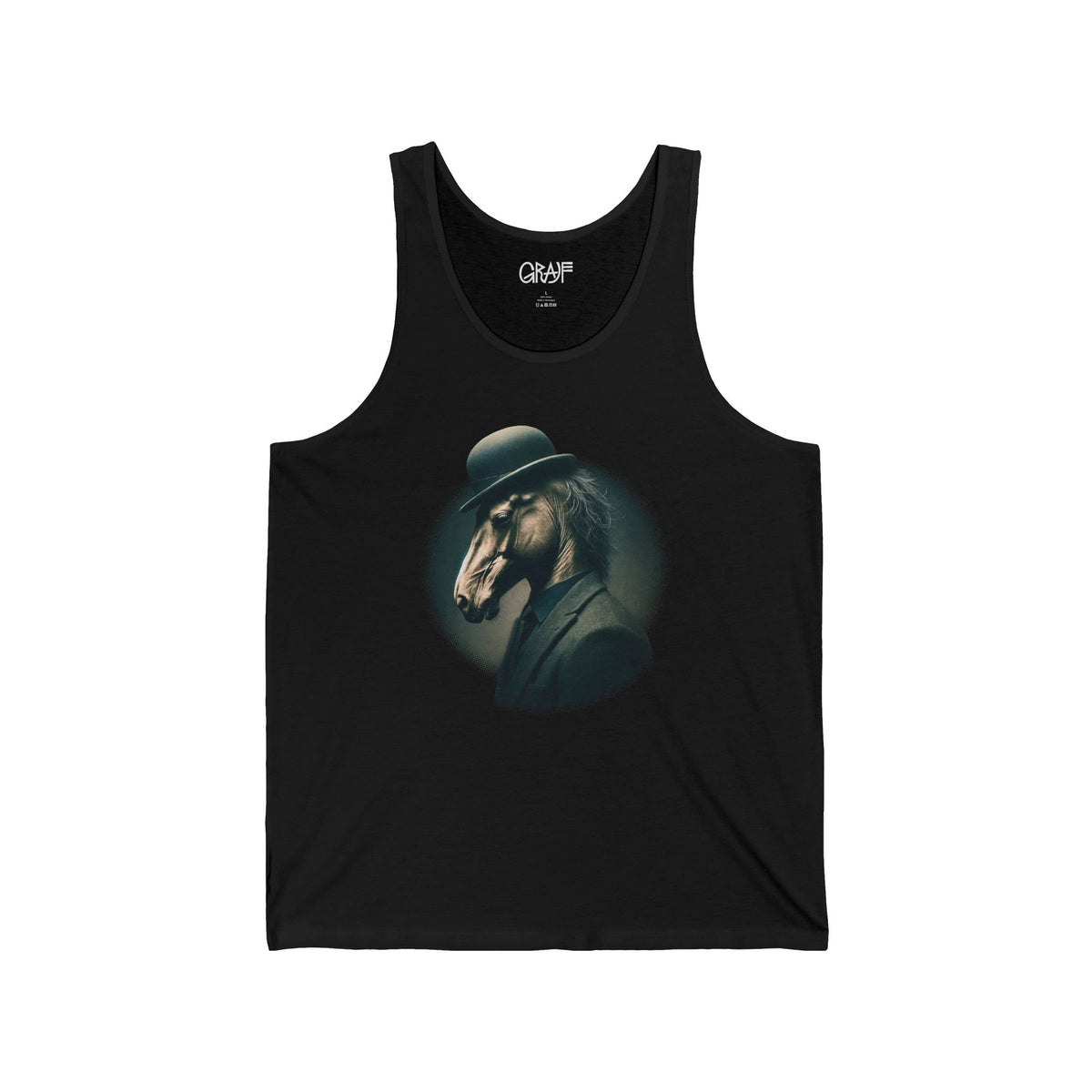 Herr Pferd / / Unisex Tank