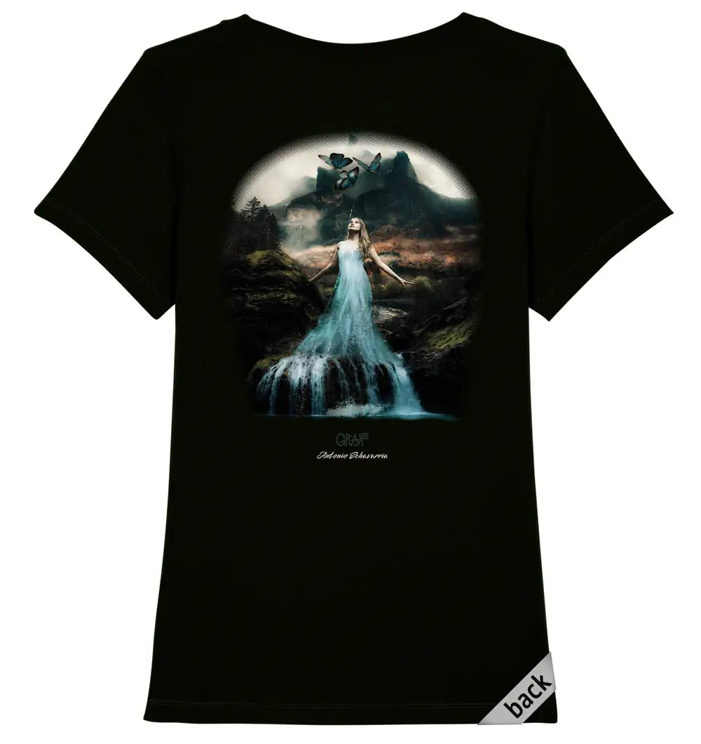 Waterfall // Ladies Organic Shirt