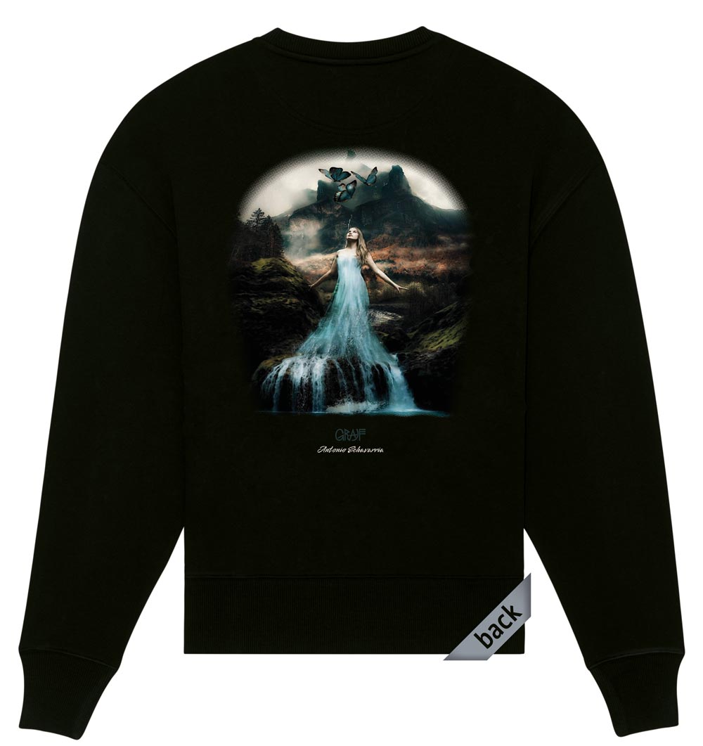 Waterfall // Organic Oversized Sweatshirt