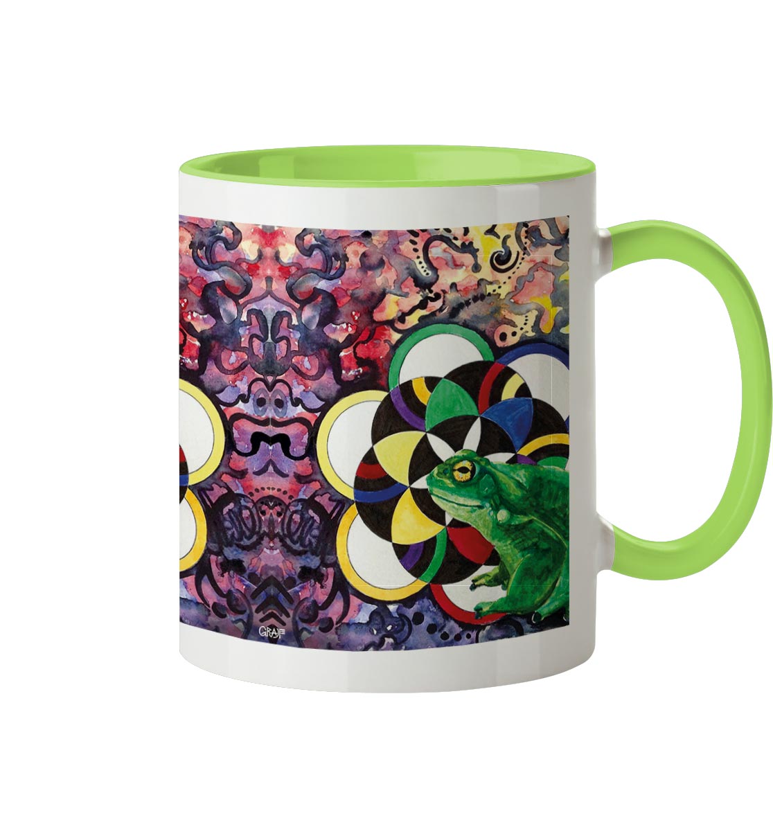 PsyToad // Colored mug