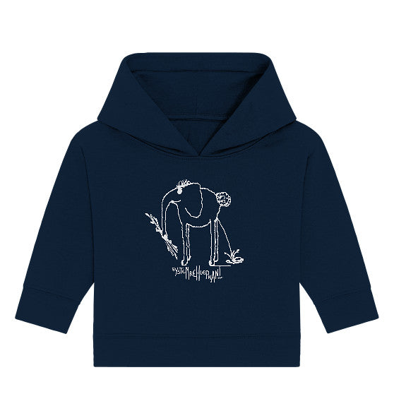 System deer elephant // Baby Organic Hoodie