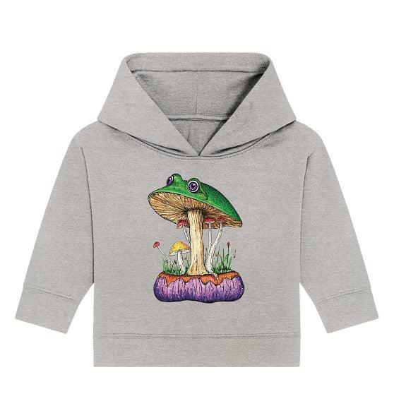 Mushrooms World // Baby Organic Hoodie - GRAJF