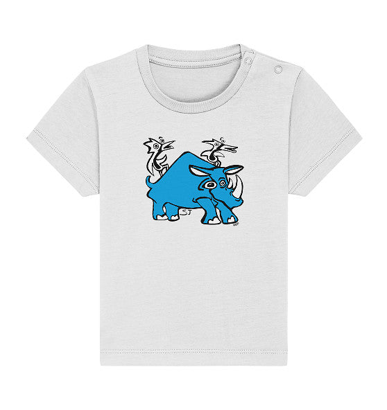 Rinoceronte // Camisa orgánica bebé