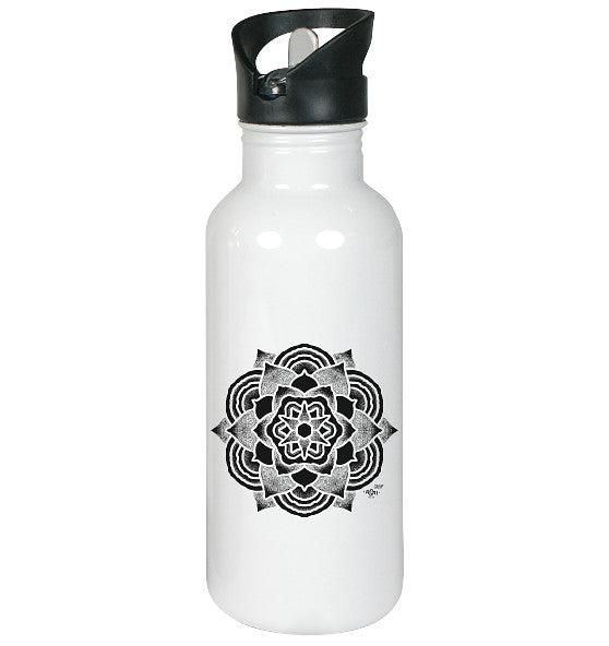Lotus // Stainless steel drinking bottle 600ml