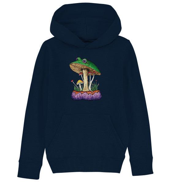 Mushrooms World // Kids Organic Hoodie - GRAJF