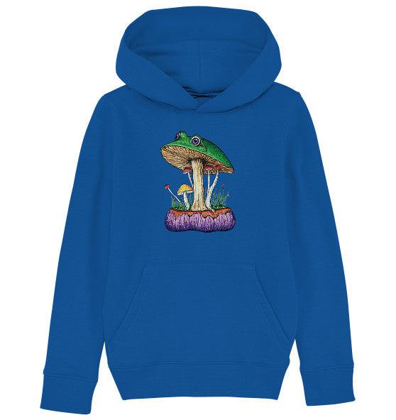 Mushrooms World // Kids Organic Hoodie - GRAJF