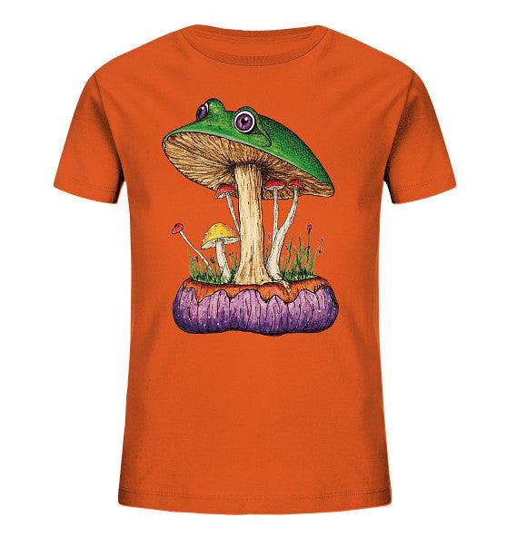 Mushrooms World // Kids Organic Shirt - GRAJF