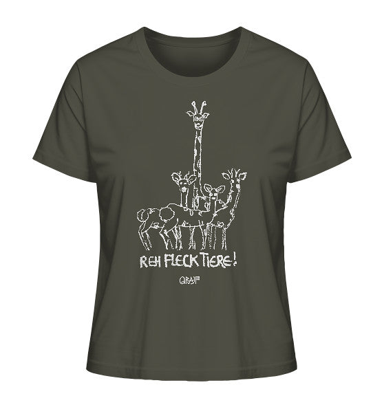 DeerFleckAnimals! // Ladies Organic Shirt