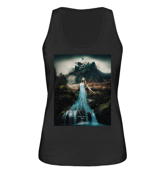 Cascada // Camiseta sin mangas orgánica para mujer