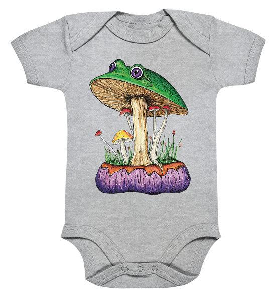 Mushrooms World // Baby Organic Bodysuite - GRAJF