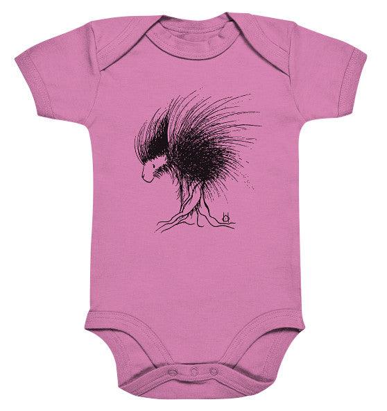 Porcupine // Baby Organic Bodysuite - GRAJF