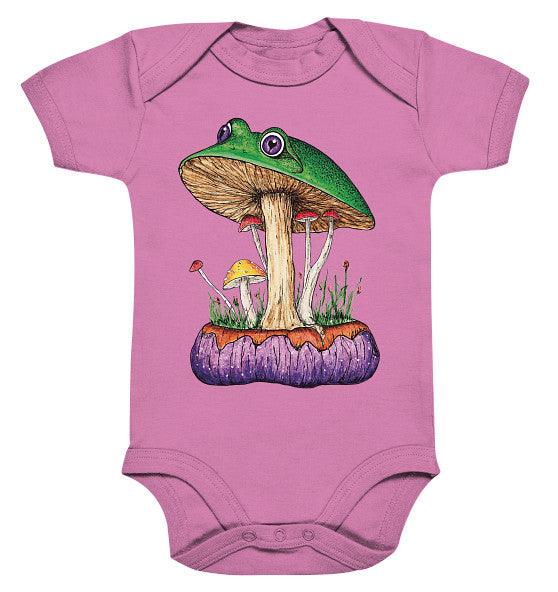 Mushrooms World // Baby Organic Bodysuite - GRAJF