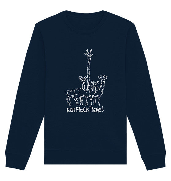 RehFleckTiere! // Organic Basic Sweatshirt