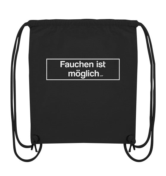 Fauchen // Organic Gym-Bag