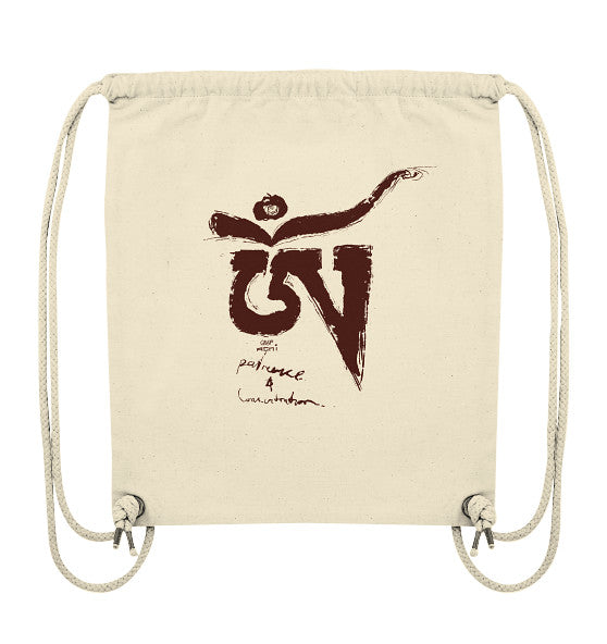Tibetian Om // Organic Gym-Bag
