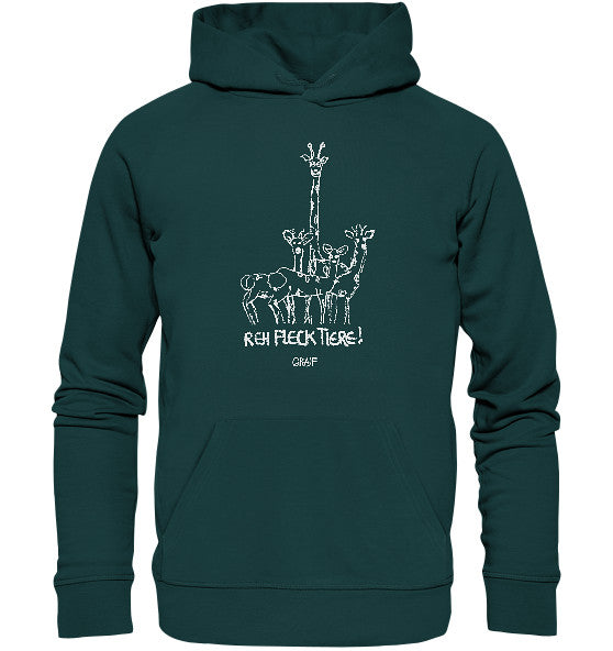 RehFleckTiere! // Organic Hoodie