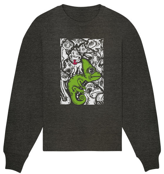 Chameleon // Organic Oversized Sweatshirt