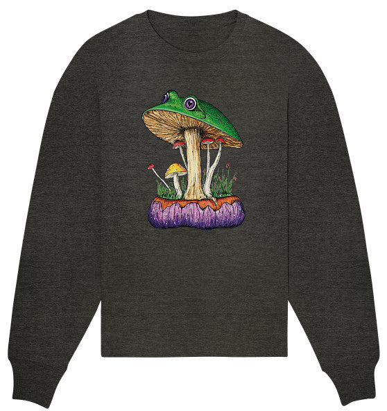 Mushrooms World // Organic Oversize Sweatshirt