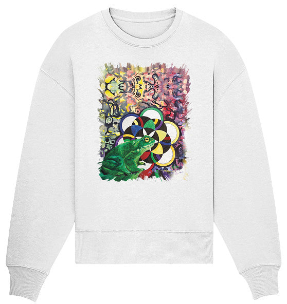 PsyToad // Organic Oversize Sweatshirt