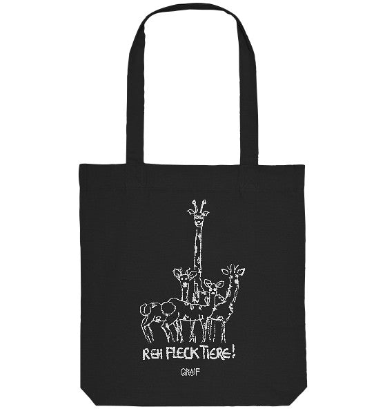 DeerFleckAnimals! // Organic tote bag