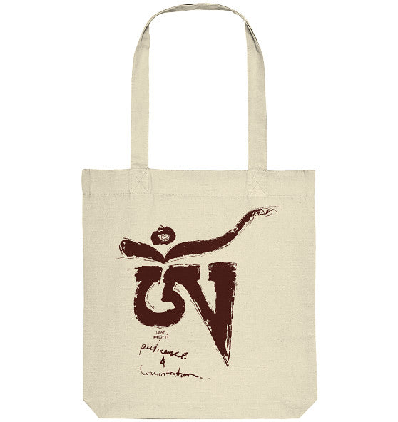 Tibetian Om // Organic Tote Bag
