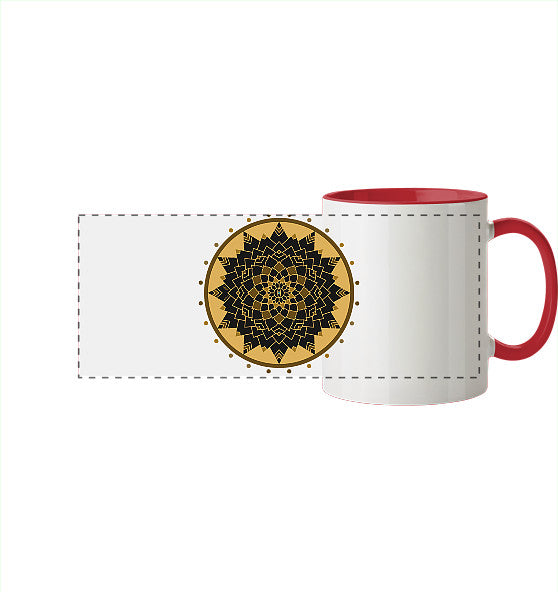 Tribal Sun // Colored Mug